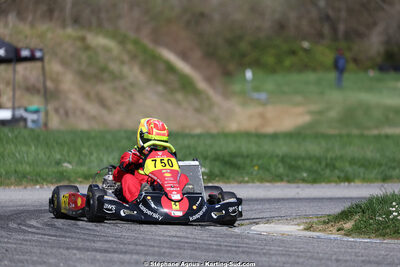 29 & 30/03/2025 : 2ème manche du Championnat du Sud au circuit d’Aigues-Vives (photos Stéphane Agnus) 2025 — karting
