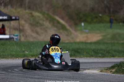 29 & 30/03/2025 : 2ème manche du Championnat du Sud au circuit d’Aigues-Vives (photos Stéphane Agnus) 2025 — karting