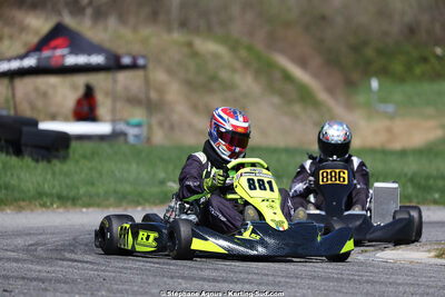 29 & 30/03/2025 : 2ème manche du Championnat du Sud au circuit d’Aigues-Vives (photos Stéphane Agnus) 2025 — karting