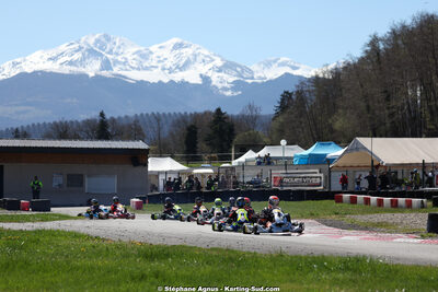 29 & 30/03/2025 : 2ème manche du Championnat du Sud au circuit d’Aigues-Vives (photos Stéphane Agnus) 2025 — karting
