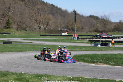 29 & 30/03/2025 : 2ème manche du Championnat du Sud au circuit d’Aigues-Vives (photos Stéphane Agnus) 2025 — karting