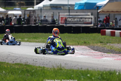 29 & 30/03/2025 : 2ème manche du Championnat du Sud au circuit d’Aigues-Vives (photos Stéphane Agnus) 2025 — karting