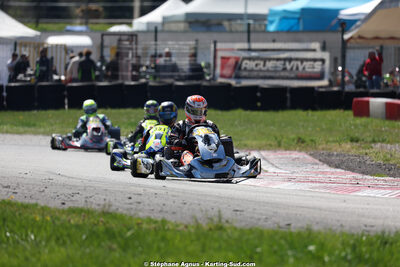 29 & 30/03/2025 : 2ème manche du Championnat du Sud au circuit d’Aigues-Vives (photos Stéphane Agnus) 2025 — karting