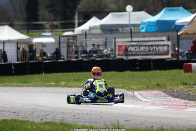 29 & 30/03/2025 : 2ème manche du Championnat du Sud au circuit d’Aigues-Vives (photos Stéphane Agnus) 2025 — karting