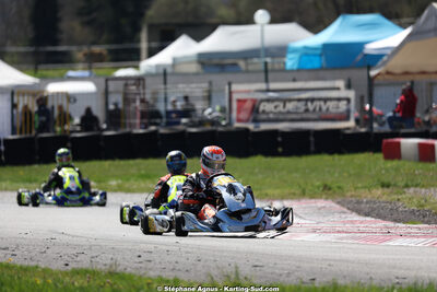 29 & 30/03/2025 : 2ème manche du Championnat du Sud au circuit d’Aigues-Vives (photos Stéphane Agnus) 2025 — karting