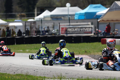 29 & 30/03/2025 : 2ème manche du Championnat du Sud au circuit d’Aigues-Vives (photos Stéphane Agnus) 2025 — karting