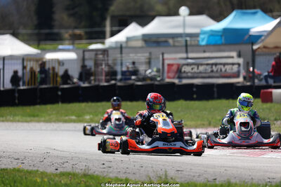29 & 30/03/2025 : 2ème manche du Championnat du Sud au circuit d’Aigues-Vives (photos Stéphane Agnus) 2025 — karting