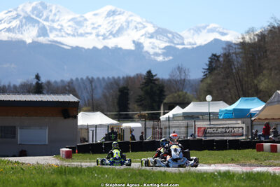 29 & 30/03/2025 : 2ème manche du Championnat du Sud au circuit d’Aigues-Vives (photos Stéphane Agnus) 2025 — karting