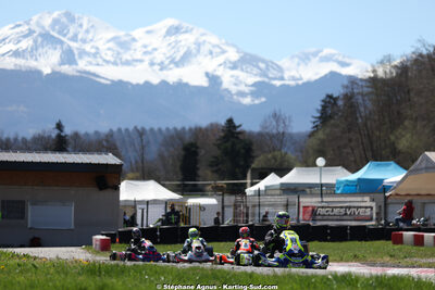 29 & 30/03/2025 : 2ème manche du Championnat du Sud au circuit d’Aigues-Vives (photos Stéphane Agnus) 2025 — karting
