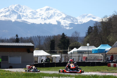 29 & 30/03/2025 : 2ème manche du Championnat du Sud au circuit d’Aigues-Vives (photos Stéphane Agnus) 2025 — karting