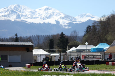 29 & 30/03/2025 : 2ème manche du Championnat du Sud au circuit d’Aigues-Vives (photos Stéphane Agnus) 2025 — karting