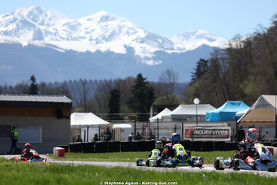 29 & 30/03/2025 : 2ème manche du Championnat du Sud au circuit d’Aigues-Vives (photos Stéphane Agnus) 2025 — karting