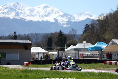 29 & 30/03/2025 : 2ème manche du Championnat du Sud au circuit d’Aigues-Vives (photos Stéphane Agnus) 2025 — karting