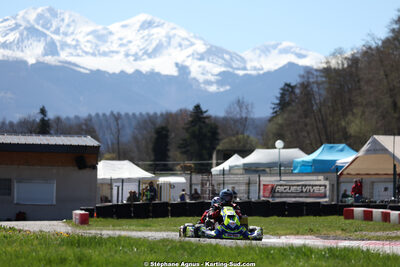 29 & 30/03/2025 : 2ème manche du Championnat du Sud au circuit d’Aigues-Vives (photos Stéphane Agnus) 2025 — karting