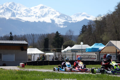 29 & 30/03/2025 : 2ème manche du Championnat du Sud au circuit d’Aigues-Vives (photos Stéphane Agnus) 2025 — karting