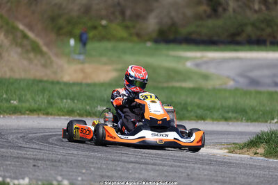 29 & 30/03/2025 : 2ème manche du Championnat du Sud au circuit d’Aigues-Vives (photos Stéphane Agnus) 2025 — karting