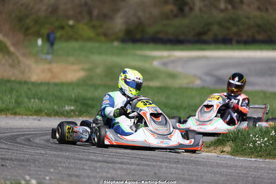 29 & 30/03/2025 : 2ème manche du Championnat du Sud au circuit d’Aigues-Vives (photos Stéphane Agnus) 2025 — karting