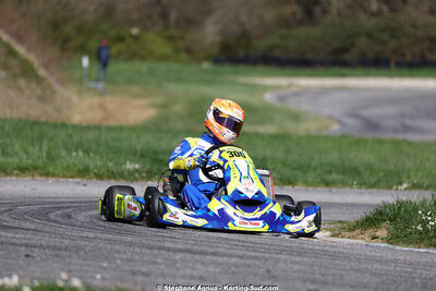 29 & 30/03/2025 : 2ème manche du Championnat du Sud au circuit d’Aigues-Vives (photos Stéphane Agnus) 2025 — karting