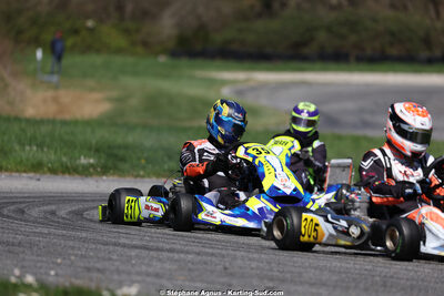 29 & 30/03/2025 : 2ème manche du Championnat du Sud au circuit d’Aigues-Vives (photos Stéphane Agnus) 2025 — karting