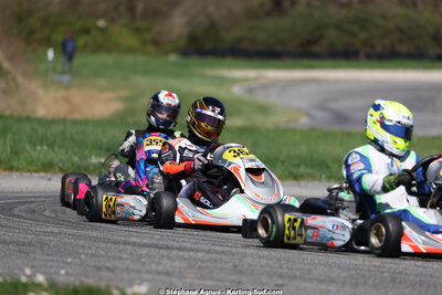 29 & 30/03/2025 : 2ème manche du Championnat du Sud au circuit d’Aigues-Vives (photos Stéphane Agnus) 2025 — karting