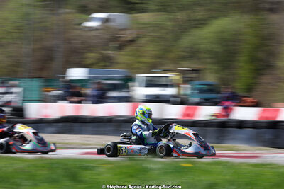29 & 30/03/2025 : 2ème manche du Championnat du Sud au circuit d’Aigues-Vives (photos Stéphane Agnus) 2025 — karting