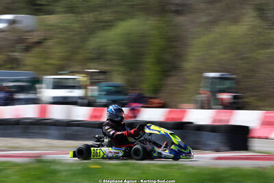 29 & 30/03/2025 : 2ème manche du Championnat du Sud au circuit d’Aigues-Vives (photos Stéphane Agnus) 2025 — karting