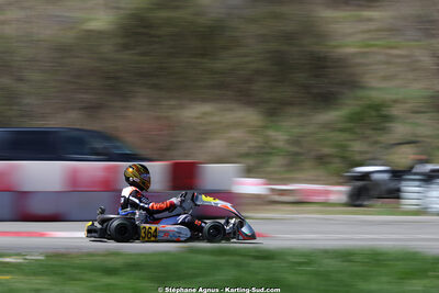 29 & 30/03/2025 : 2ème manche du Championnat du Sud au circuit d’Aigues-Vives (photos Stéphane Agnus) 2025 — karting