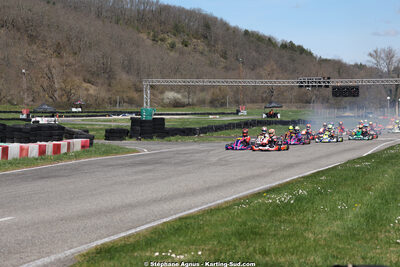 29 & 30/03/2025 : 2ème manche du Championnat du Sud au circuit d’Aigues-Vives (photos Stéphane Agnus) 2025 — karting