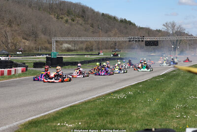 29 & 30/03/2025 : 2ème manche du Championnat du Sud au circuit d’Aigues-Vives (photos Stéphane Agnus) 2025 — karting