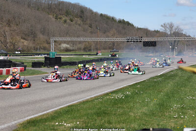 29 & 30/03/2025 : 2ème manche du Championnat du Sud au circuit d’Aigues-Vives (photos Stéphane Agnus) 2025 — karting