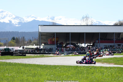 29 & 30/03/2025 : 2ème manche du Championnat du Sud au circuit d’Aigues-Vives (photos Stéphane Agnus) 2025 — karting