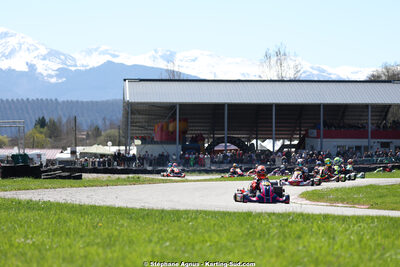 29 & 30/03/2025 : 2ème manche du Championnat du Sud au circuit d’Aigues-Vives (photos Stéphane Agnus) 2025 — karting