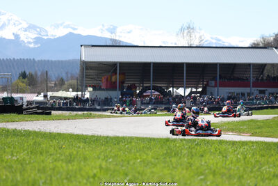 29 & 30/03/2025 : 2ème manche du Championnat du Sud au circuit d’Aigues-Vives (photos Stéphane Agnus) 2025 — karting