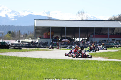 29 & 30/03/2025 : 2ème manche du Championnat du Sud au circuit d’Aigues-Vives (photos Stéphane Agnus) 2025 — karting