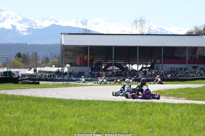 29 & 30/03/2025 : 2ème manche du Championnat du Sud au circuit d’Aigues-Vives (photos Stéphane Agnus) 2025 — karting