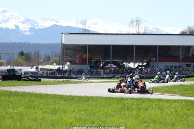 29 & 30/03/2025 : 2ème manche du Championnat du Sud au circuit d’Aigues-Vives (photos Stéphane Agnus) 2025 — karting