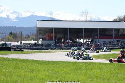 29 & 30/03/2025 : 2ème manche du Championnat du Sud au circuit d’Aigues-Vives (photos Stéphane Agnus) 2025 — karting