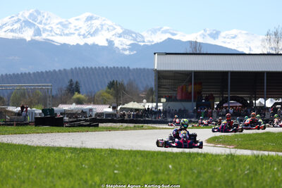 29 & 30/03/2025 : 2ème manche du Championnat du Sud au circuit d’Aigues-Vives (photos Stéphane Agnus) 2025 — karting