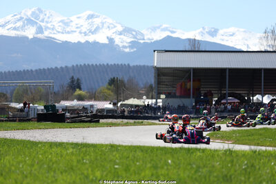 29 & 30/03/2025 : 2ème manche du Championnat du Sud au circuit d’Aigues-Vives (photos Stéphane Agnus) 2025 — karting
