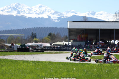 29 & 30/03/2025 : 2ème manche du Championnat du Sud au circuit d’Aigues-Vives (photos Stéphane Agnus) 2025 — karting