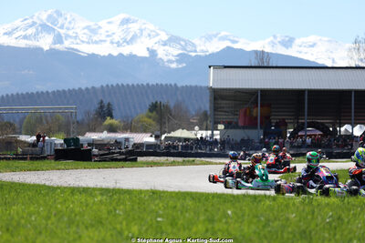 29 & 30/03/2025 : 2ème manche du Championnat du Sud au circuit d’Aigues-Vives (photos Stéphane Agnus) 2025 — karting