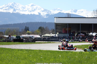 29 & 30/03/2025 : 2ème manche du Championnat du Sud au circuit d’Aigues-Vives (photos Stéphane Agnus) 2025 — karting