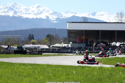 29 & 30/03/2025 : 2ème manche du Championnat du Sud au circuit d’Aigues-Vives (photos Stéphane Agnus) 2025 — karting