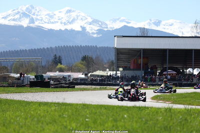 29 & 30/03/2025 : 2ème manche du Championnat du Sud au circuit d’Aigues-Vives (photos Stéphane Agnus) 2025 — karting