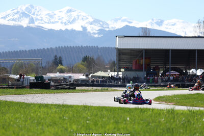 29 & 30/03/2025 : 2ème manche du Championnat du Sud au circuit d’Aigues-Vives (photos Stéphane Agnus) 2025 — karting