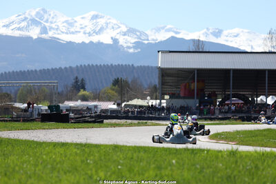 29 & 30/03/2025 : 2ème manche du Championnat du Sud au circuit d’Aigues-Vives (photos Stéphane Agnus) 2025 — karting