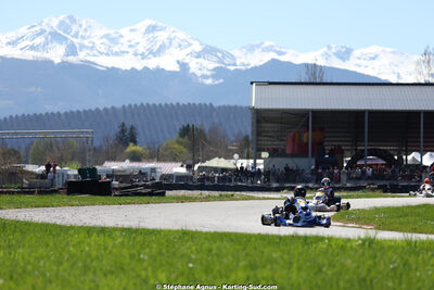 29 & 30/03/2025 : 2ème manche du Championnat du Sud au circuit d’Aigues-Vives (photos Stéphane Agnus) 2025 — karting