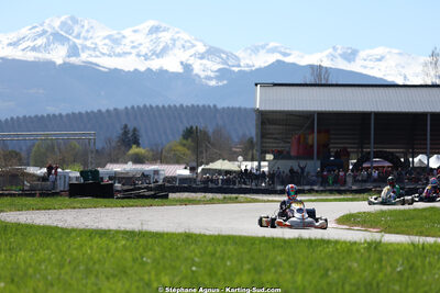 29 & 30/03/2025 : 2ème manche du Championnat du Sud au circuit d’Aigues-Vives (photos Stéphane Agnus) 2025 — karting