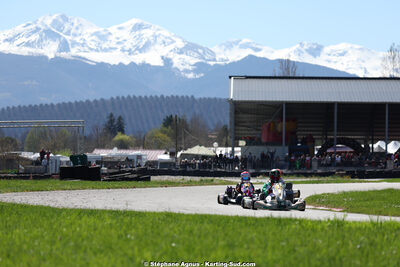 29 & 30/03/2025 : 2ème manche du Championnat du Sud au circuit d’Aigues-Vives (photos Stéphane Agnus) 2025 — karting