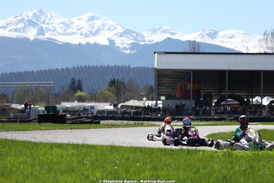 29 & 30/03/2025 : 2ème manche du Championnat du Sud au circuit d’Aigues-Vives (photos Stéphane Agnus) 2025 — karting